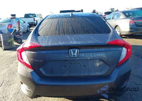 2018 Honda Civic Ex from USA, damaged, VIN 2HGFC2F78JH501282